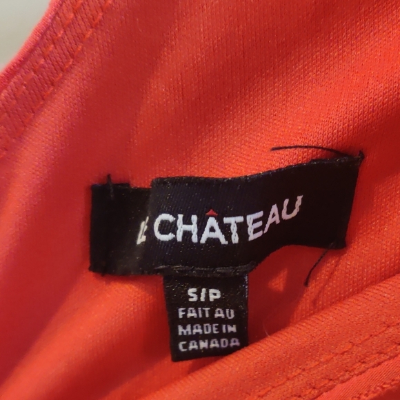 Elegant Red One-Shoulder Dress - Picture 2 of 6